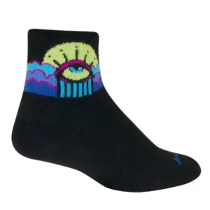 SockGuy Happy Camper Cushioned Crew Socks