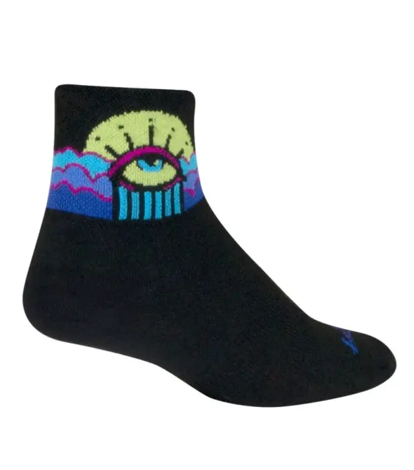 SockGuy Happy Camper Cushioned Crew Socks