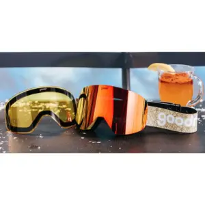 goodr Snow Goggles Bunny Slope Dropout - Polarized UV Protection