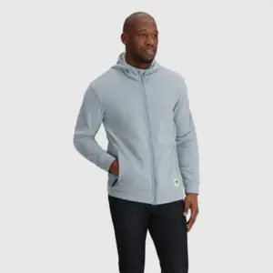 Men's Full Zip Fleece Hoodie - Outdoor Research Multi-Color