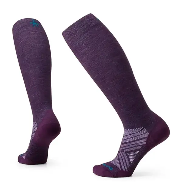 Smartwool Women's Ultra-Thin Ski Socks Over Calf Stretch