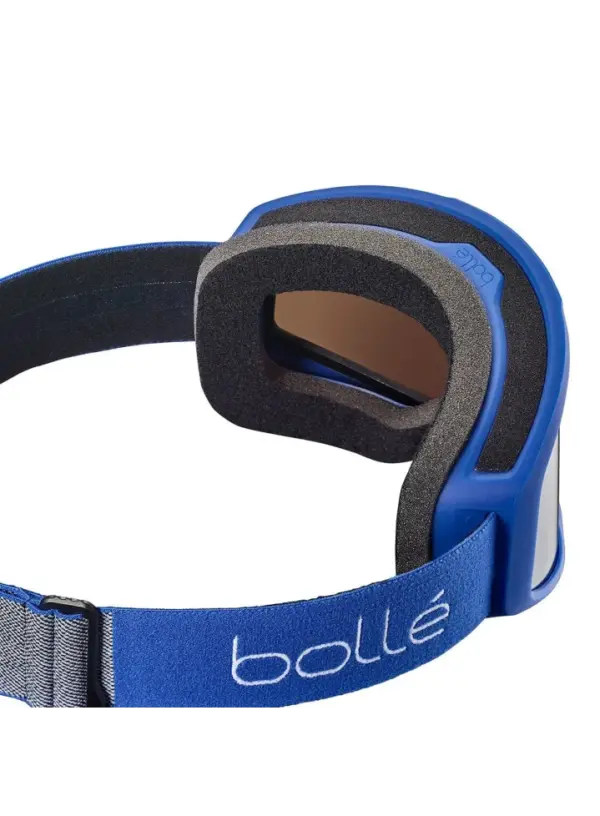 Bolle Bedrock Plus Snow Goggles - Black Matte, Cat 2 Sunrise Lens