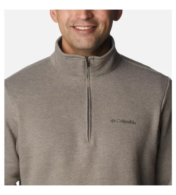 Columbia Men's Great Hart Mountain III Fleece Half Zip Pullover - Image 2