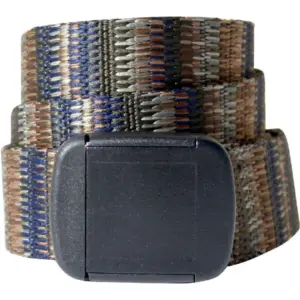 Bison T-Lock 30mm Blue Belt for Men - Durable Dusty Road Style