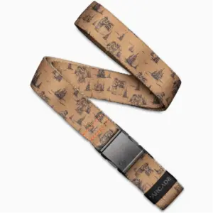Arcade Men's Dialed Slim Low Profile Comfort Belt