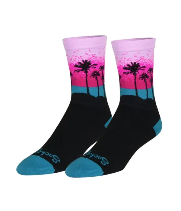 SockGuy Xanadu Crew Socks - 6 Inch Height