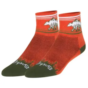 SockGuy Bloom Floral Print No Show Socks