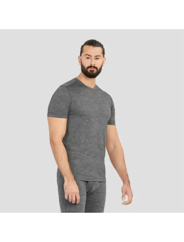 Men's Merino Wool T-Shirt for Year-Round Comfort by Terramar - Image 2