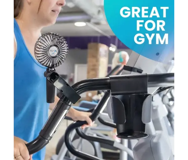 Portable Personal Fan - Modern AirX for Cooling Comfort - Image 2