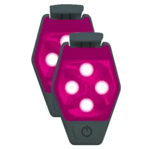 Amphipod Flashing Strobe LED Clip Light for Safety Visibility