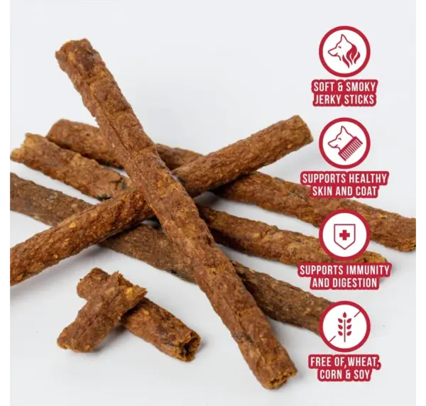 Wild Ranger Chicken Jerky Dog Treats for Training & Rewards - Image 2