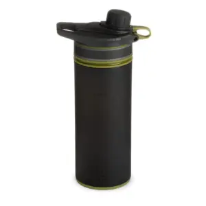 GRAYL UltraPress Portable Water Purifier Bottle for Travel & Hiking