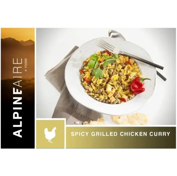 Alpine Aire Spicy Grilled Chicken Curry Freeze-Dried Meal