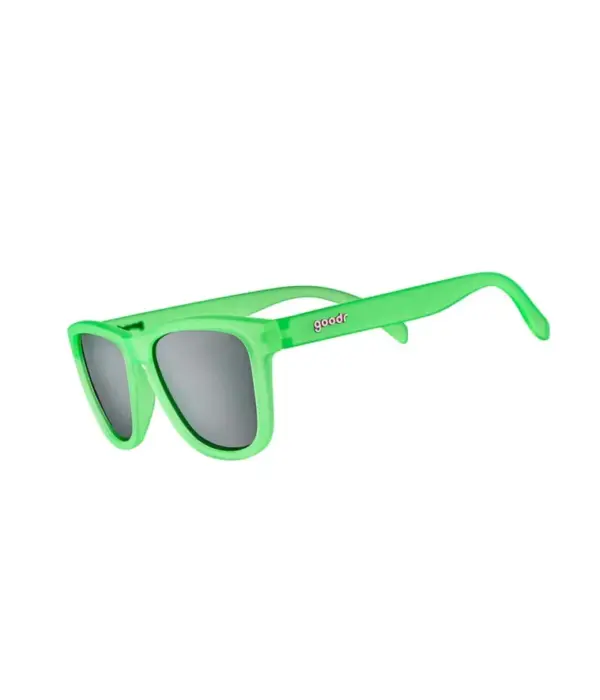 Goodr OG Polarized Sunglasses Hot Alien Summer Non-Slip Fit