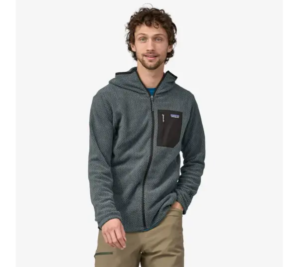 Patagonia Men's Lightweight Snap-T Fleece Pullover Hoodie