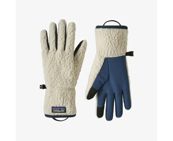 Patagonia Women's Retro Fleece Gloves Warm Winter Pile Lining