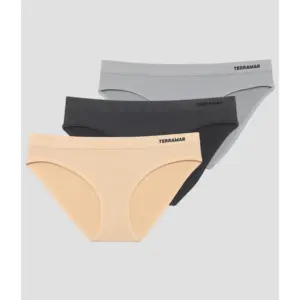 Terramar 3-Pack Seamless Bikini Set