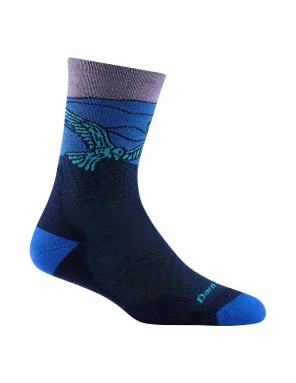 Darn Tough Women's Element Lightweight Cushioned Quarter-Length Athletic Socks