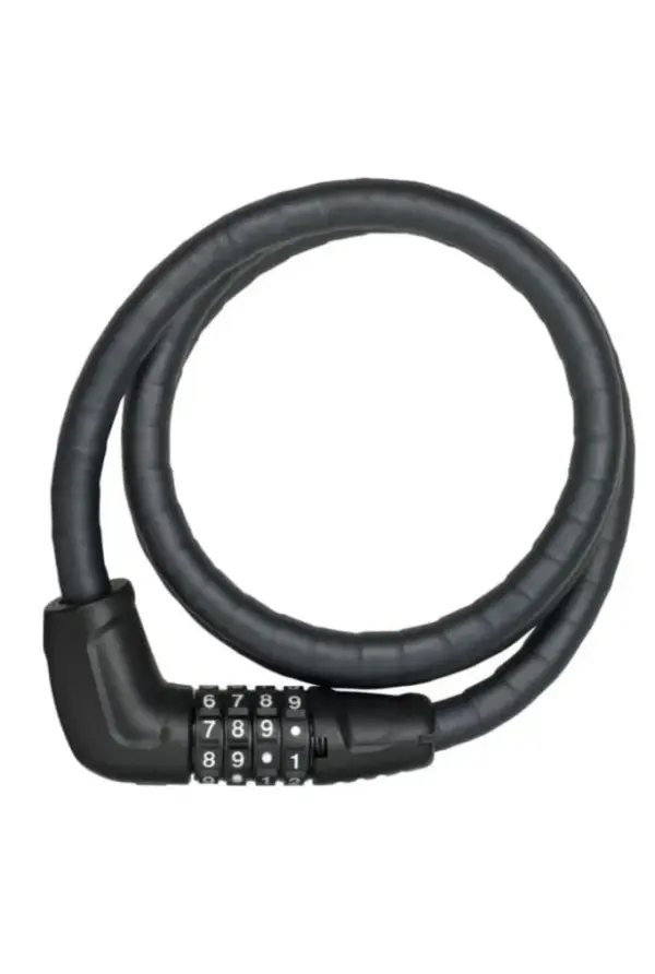 ABUS 6615C Combination Cable Lock 85cm Steel Secure Mount Bike Storage
