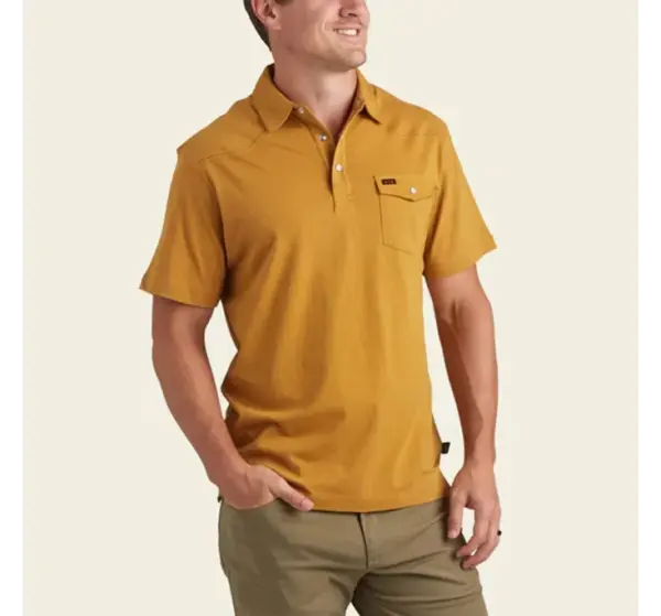 Howler Brothers Ranchero Polo Shirt for Men - Quick-Dry Performance - Image 2