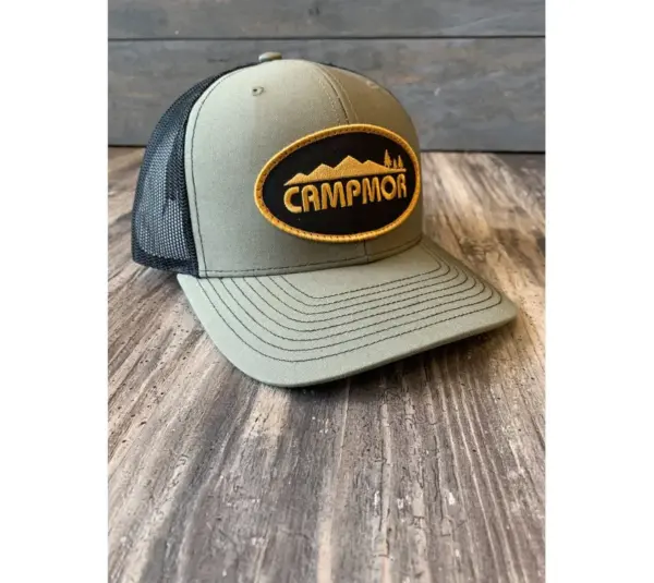 Campmor Mesh Snapback Trucker Hat for Outdoor Enthusiasts - Image 2