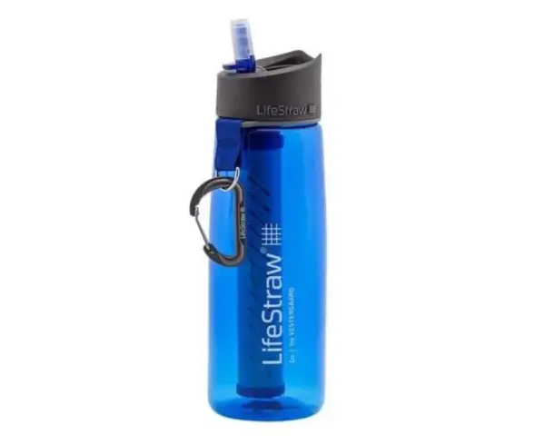 LifeStraw Go Portable Water Filter Bottle for Hiking Camping