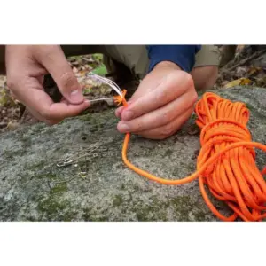 Fire Starter Paracord 550lb SOL - 30ft Survival Cord