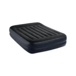 Intex Queen Raised Airbed with Pillow Rest
