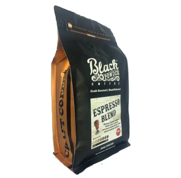 Authentic European Espresso Blend Coffee - Black Powder