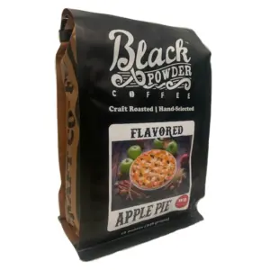 Apple Pie Flavored Coffee Limited Edition - Black Powder Coffee