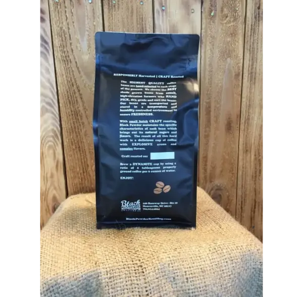 Sumatra Mandheling Dark Roast Coffee by Black Powder Reserve - Image 2