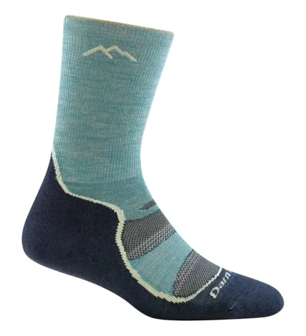 Darn Tough Men's Lightweight Running Socks - Cushioned Crew