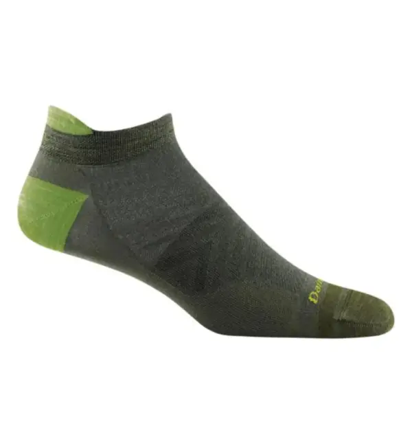 Darn Tough Men's Cushioned No-Show Running Socks - Ultra-Lightweight