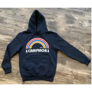 Rainbow Pullover Hoodie - Campmor Colorful Fleece Jacket