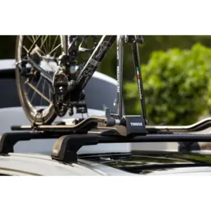 Thule FastRide Bike Rack - Fork Mount Roof Rack for Cars