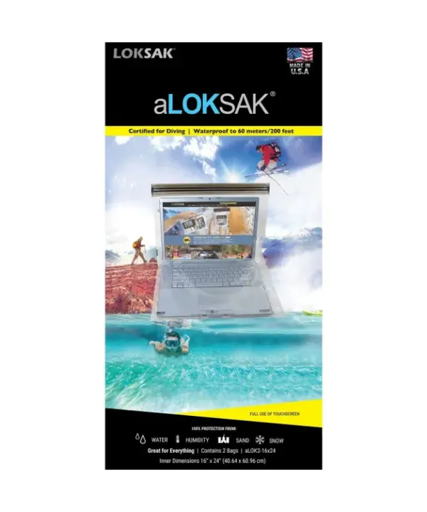 LOKSAK aLOKSAK Waterproof Bag 1x4 ft Reusable Storage