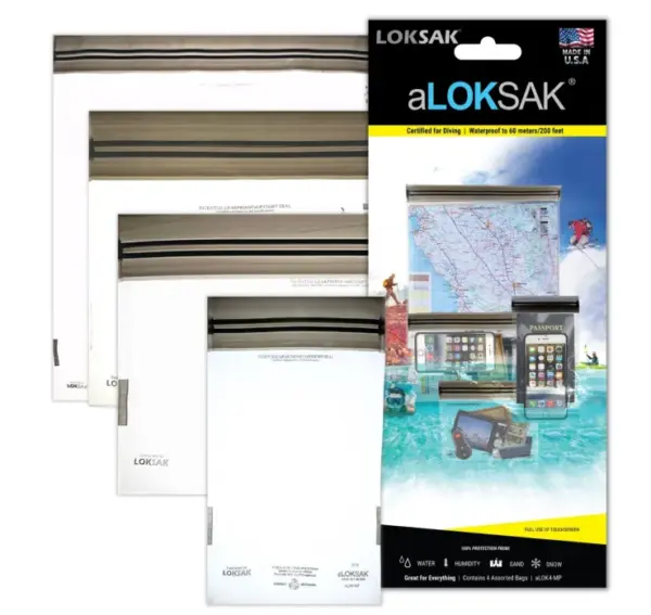 LOKSAK aLOKSAK Assorted Waterproof Bags Multi-Pack