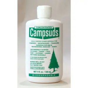 Campsuds Concentrated Biodegradable Camping Soap Travel Size