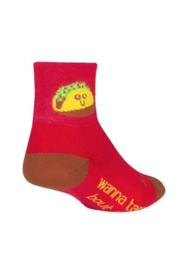 Holy Guac 3 Crew Socks by SockGuy - Comfortable Casual Wear