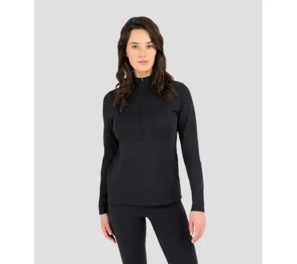 Women's Thermal Half Zip Pullover - Terramar Thermawool