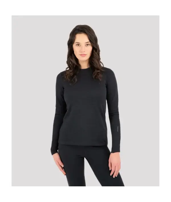 Women's Thermal Wool Crewneck Top - Terramar Thermawool 3.0