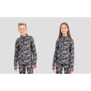Terramar Youth Half Zip Top Eco-Friendly Thermal