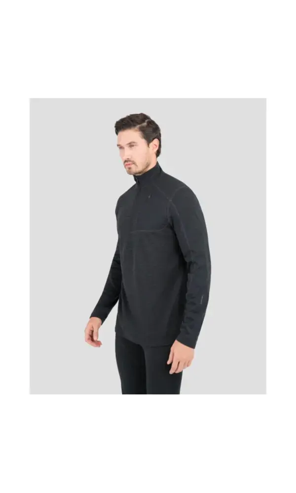 Men's Terramar Thermawool Long Sleeve Half-Zip Base Layer