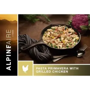 AlpineAire Creamy Chicken Alfredo Pasta & Spinach Meal