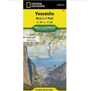 National Geographic Waterproof Yosemite Hiking Map | Trails Illustrated