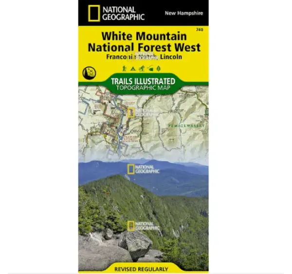 Sequoia & Kings Canyon National Parks Trail Map by National Geographic