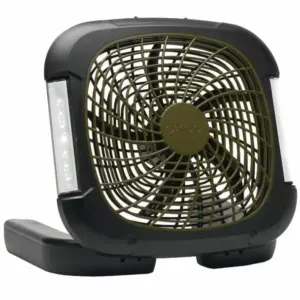 O2Cool Portable Camping Fan with LED Light