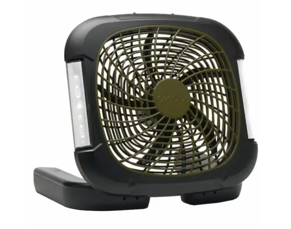 O2Cool Portable Camping Fan with LED Light