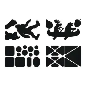 GORE-TEX Fabric Repair Patches - Tenacious Tape Black Gear Aid