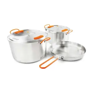 GSI Outdoors Glacier Base Camper Large Camping Cook Set